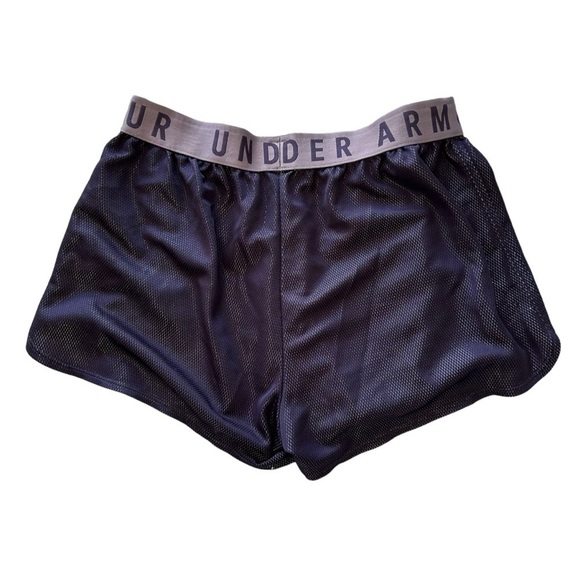 UNDER ARMOUR WOMEN'S HEATGEAR LOOSE FIT SHORTS SIZE SMALL PURPLE - Picture 9 of 9